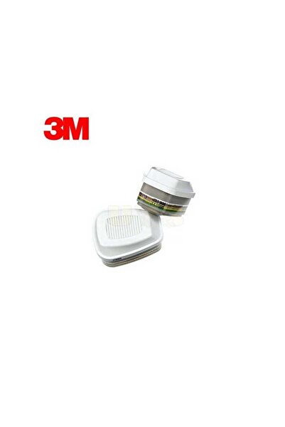 3M 6099 ABEK2P3 Organik, Anorganik, Asit Gaz ve Buhar Filtresi (1 Çift)