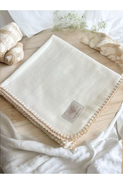 PEG BABY Flannel Baby Blanket 100X100 Organic Multi-Purpose Cover