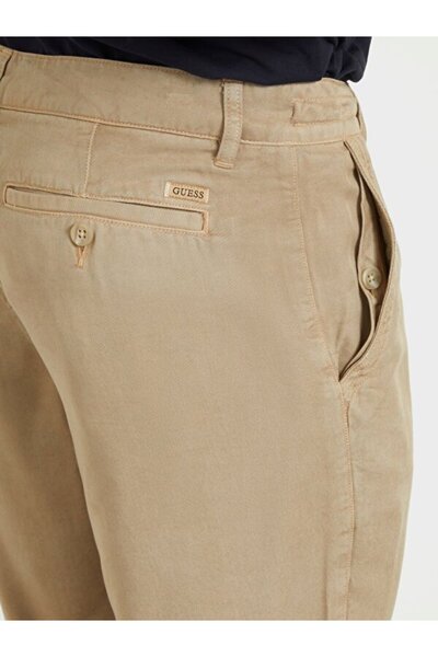 Guess Normal Bej Erkek Şort M4GD25WDX72F13F_BOWIE DRAW CORD SHO