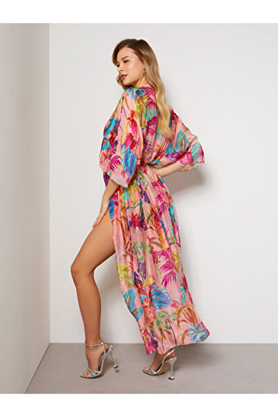 Guess Eryn Kadın Ipek Karışımlı Elbise