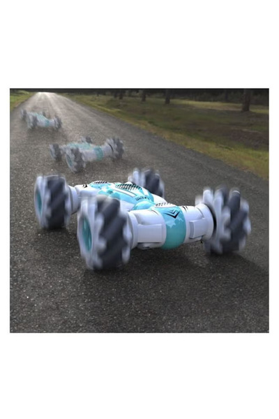 COOYA 2.4GHz 4WD Stunt Car, Electric Toy with Watch Gesture Sensor, 360 Flips and Double Sided Rotating