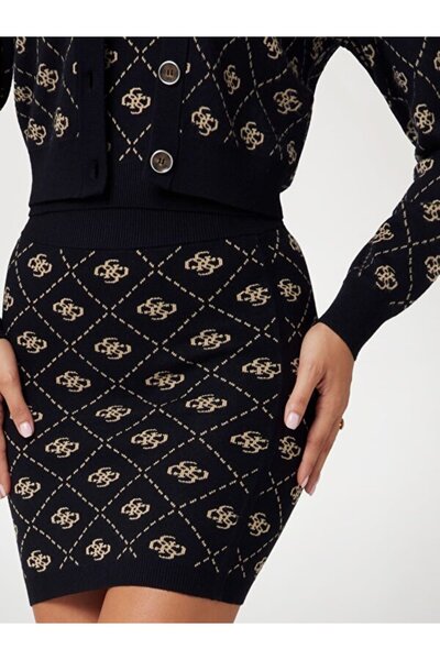 Guess Sarah Kadın Yün Karışımlı Etek
