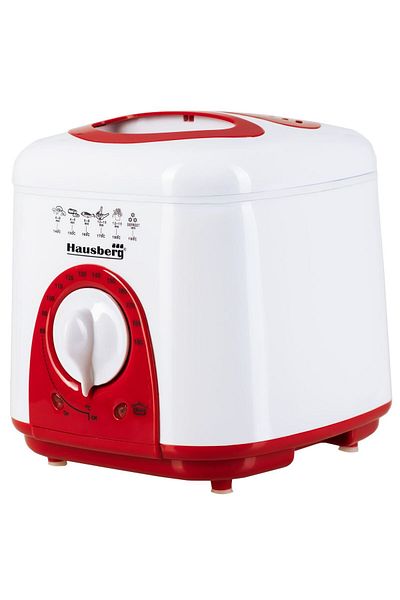 Hausberg Φριτέζα HB 1320 AR, 950 W, 1 L, Λευκό/Κόκκινο