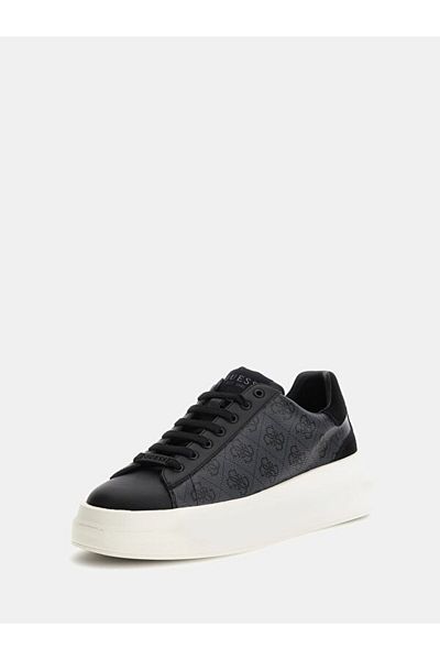 Guess Ανδρικό Elba 4g Logo Μαύρο Sneaker