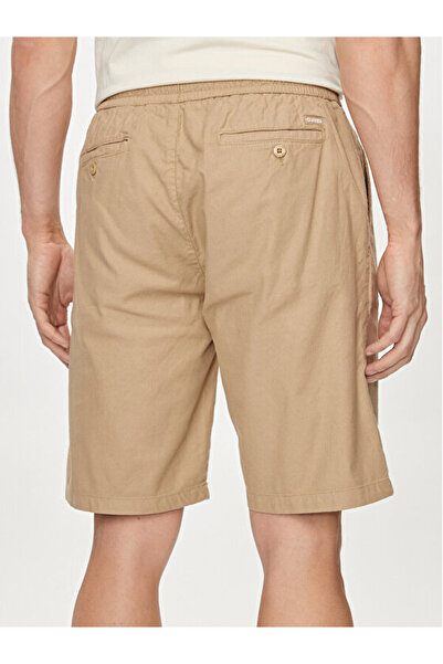 Guess Mick Erkek Pamuk Keten Regular Fit Şort