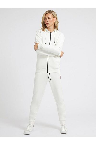 Guess Jachetă crem pentru bărbați Aldwın Zip Hooded Sw Z2yq28k9v31-scfy