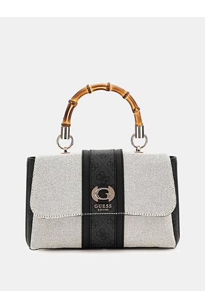 Guess Canvas II Women's Tote Shoulder Bag