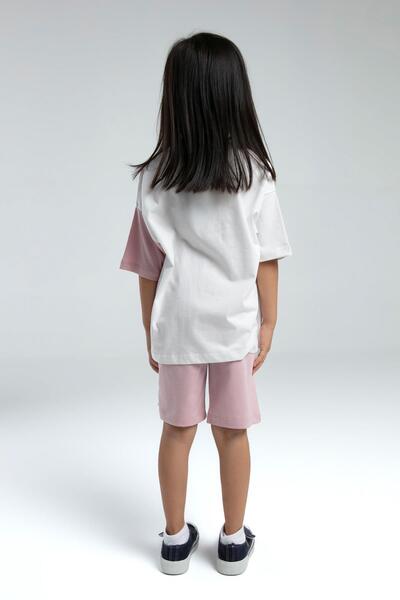 U.S. Polo Assn. U.S. Polo Assn Kids SOFT PEMBE KIZ ÇOCUK KAPRİ TAKIM, %100 Pamuk