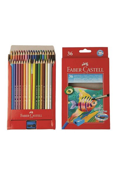 Faber Castell Faber-Castell Watercolor Pencils Set of 36