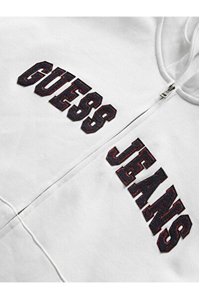 Guess Ανδρικό φούτερ με τζιν Patch