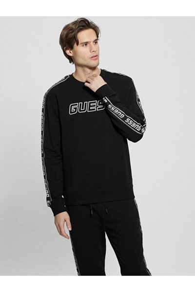 Guess Arlo Erkek Aktif Sweatshirt