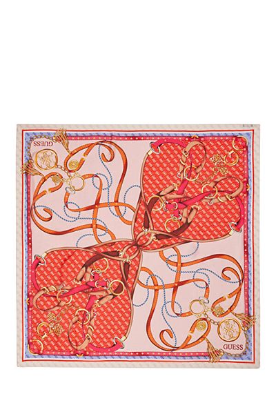 Guess Silk Women's Scarf 130x130