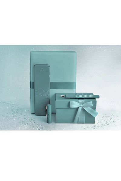 Faber Castell Set Stilou Sparkle M In Cutie Cadou Faber-castell - Ocean