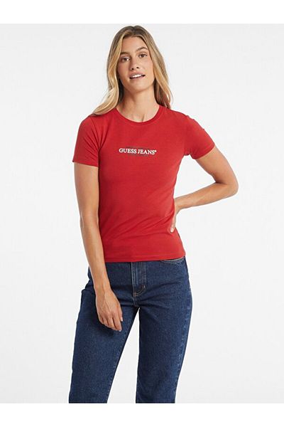 Guess Jeans Kadın Slim Fit T-shirt