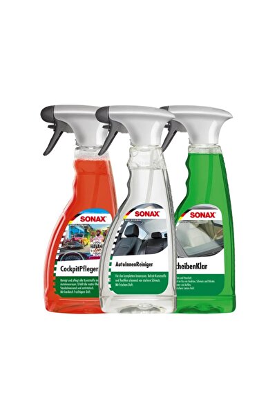 Sonax Kumaş Döşeme Araç Detaylı Iç Temizleme Seti (EKO)