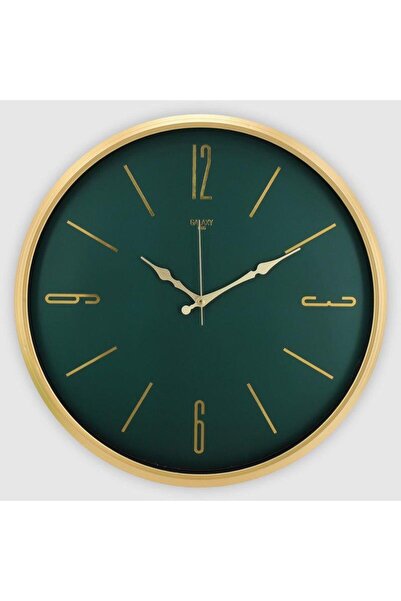 Galaxy Premium Serisi Sessiz Akar Latin Rakamlı Özel Eskitme Varaklı 50 CM Duvar Saati