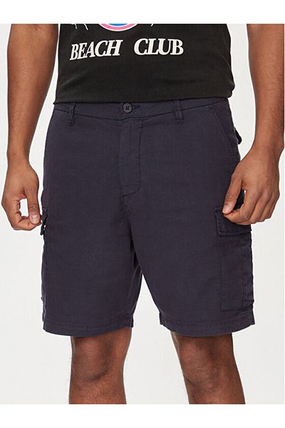 Guess Ανδρικό σορτς Cargo Otis - Μείγμα από βαμβάκι και λινό
