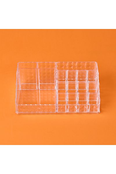 Simple Living Класически органайзер Living Diamond - прозрачен - 23x13x9 см