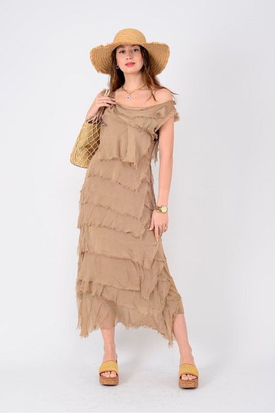 Park Moda 2031 ПЛАСТОВА КОПРИНЕНА РОКЛЯ