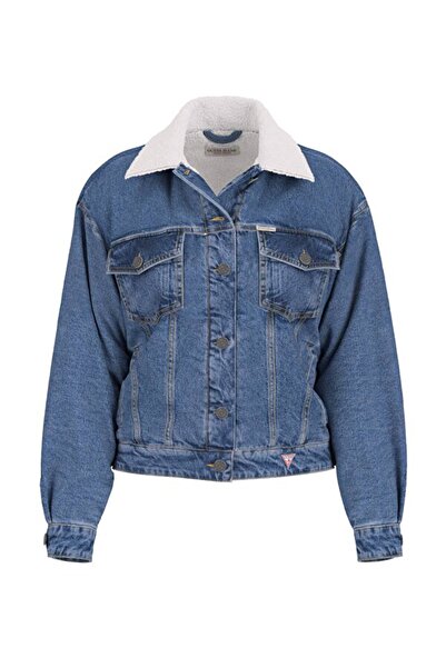 Guess Jeans Kadın Denim Ceket