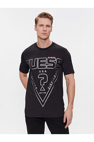 Guess Ανδρικό T-Shirt Active Slim Fit Lugh