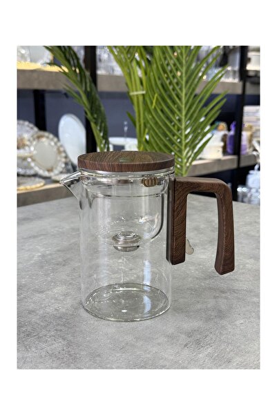 Doğudeko Lüx Özel Tasarım Cam Bitki Çayı Kahve Demliği