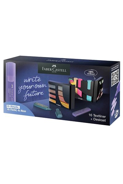 Faber Castell Office Set 16 Pcs Textmarker Faber-Castel