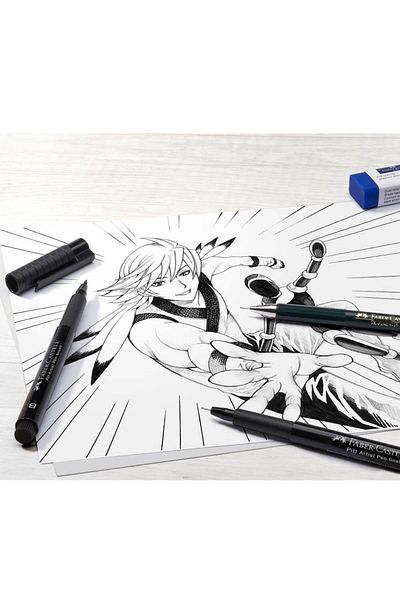 Faber Castell Set Pitt Artist Manga Starter Faber-Castell