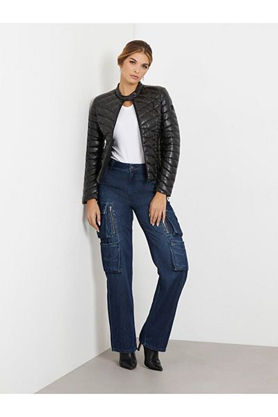 Guess New Vona Women's Biker Jacket