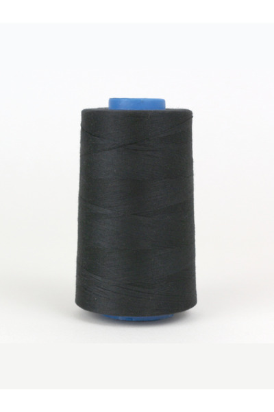 IPLIK Durak Polyjet 120 5000Mt Col.020 Siyah Renk Dikiş İpliği  (3 Bobin)