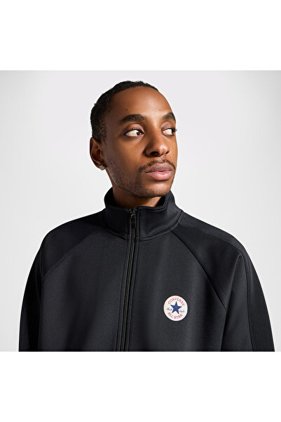 Converse Erkek Fermuarlı Siyah Ceket