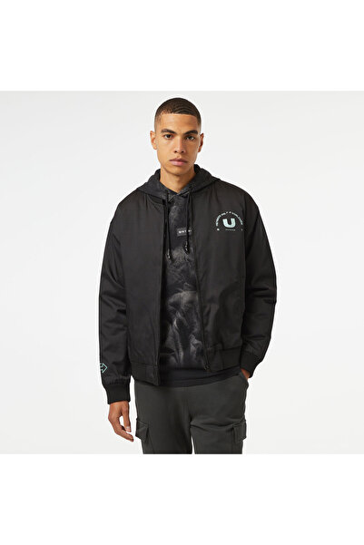 United 4 UNITED4 Erkek Siyah Ceket