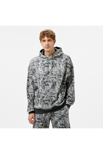 United 4 UNITED4 Erkek Gri Sweatshirt