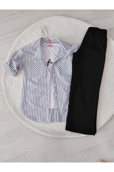 Store Waiter Boy Girl's Shirt Seasonal Suit 3 Piece Holiday