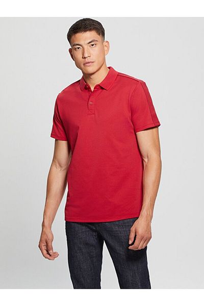 Guess تي شيرت بولو رجالي ذو قصة عادية من Paul