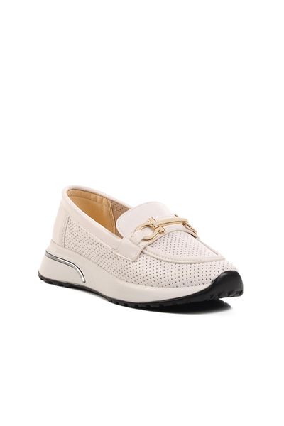AYAKMOD 514524   Pantofi casual de damă Z White