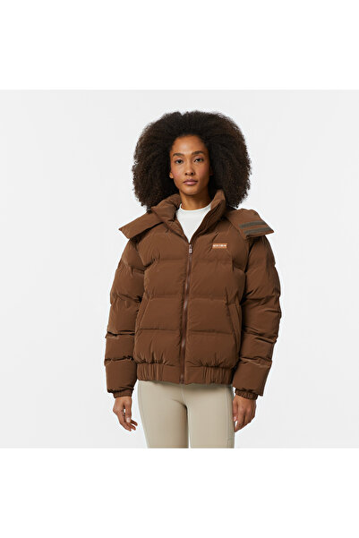 United 4 UNITED4 Kadın Kahverengi Bomber Mont