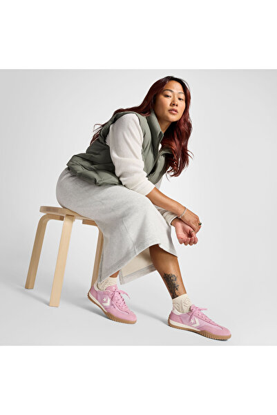 Converse Run Star Trainer Unisex Pembe Süet Sneaker