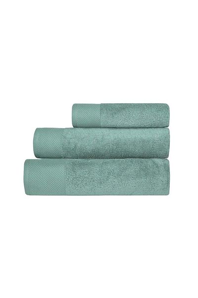 neşe home collection Σετ πετσετών μπάνιου Green Robin 3 τεμαχίων