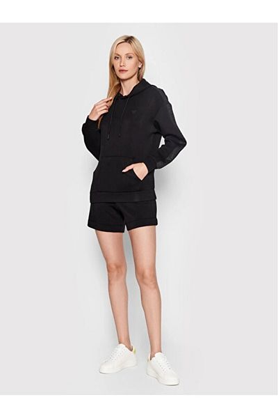 Guess Hanorac pentru femei Hanorac negru V2yq18k7uw2-jblk