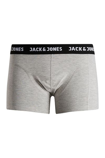Jack & Jones Ανδρικά μποξερ μονόχρωμα - Πακέτο 3