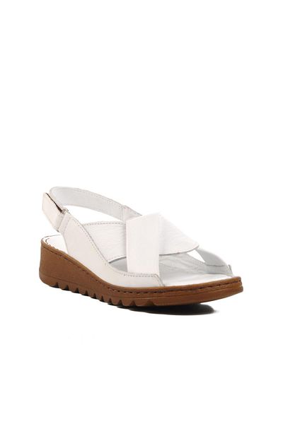 Voyager Z265 Z Pantofi casual de damă din piele naturală albă