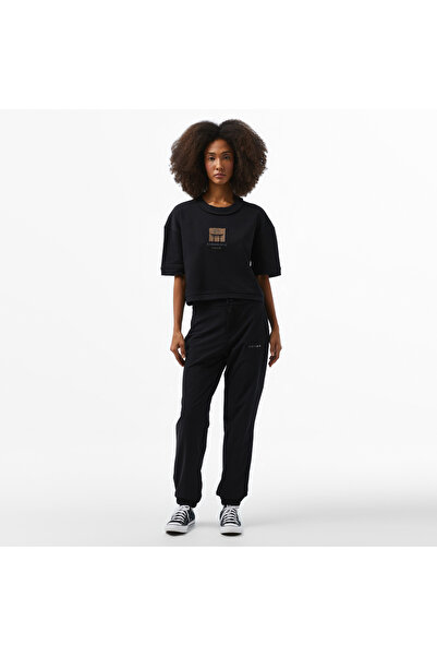 United 4 UNITED4 Kadın Siyah Pantolon