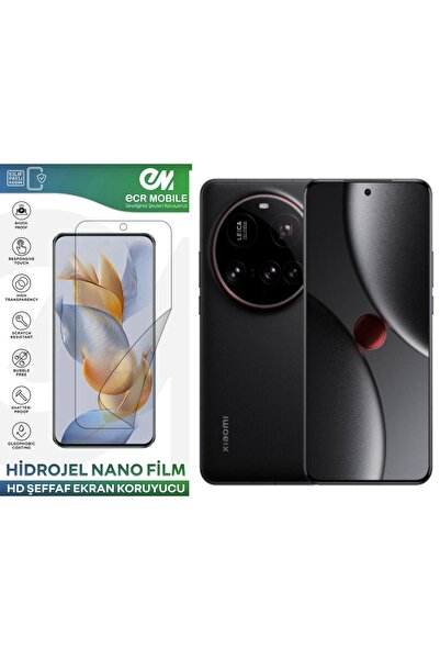 ECRMOBILE Xiaomi 15 Ultra ile Uyumlu Hidrojel Ekran Koruyucu Film HD-ŞEFFAF(T...