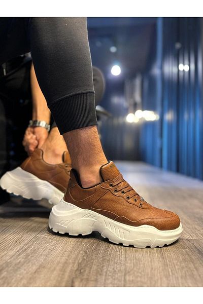 Knack Παπούτσια Casual με ψηλή σόλα N75 Tan