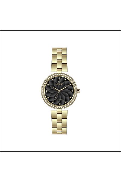 Raymond Rym- 211702   Stainless Steel - 2 Years Warranty - Raymond Women's Wristwatch