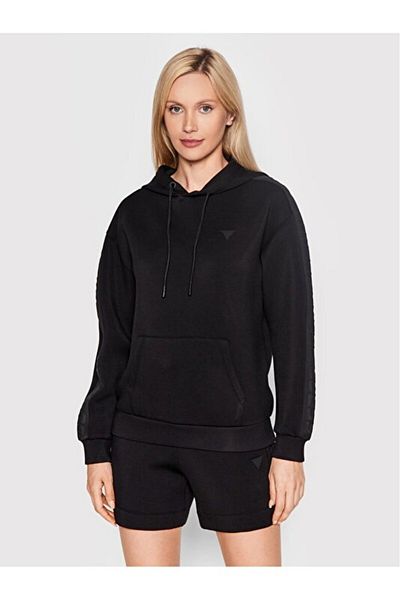 Guess Hanorac pentru femei Hanorac negru V2yq18k7uw2-jblk