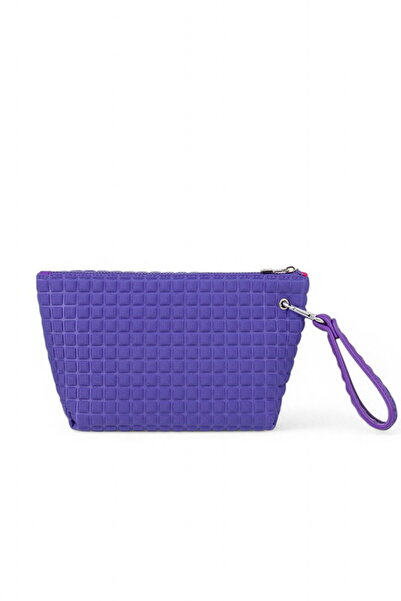 Bilik Deri Scuba Purple Women's Portfolio & Clutch Bag Yeliz