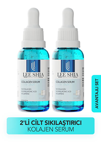 Lee Shia 2'li Cilt Sıkılaştırıcı Kolajen Serum 2x30ml (COLLAGEN %5 HYALURONİC...