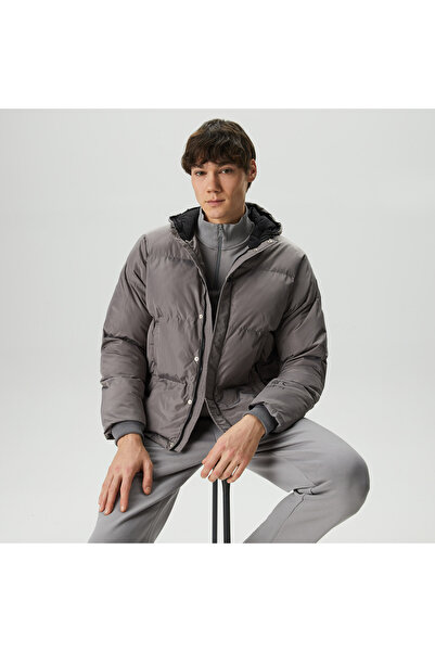 United 4 معطف رجالي رمادي من يونايتد4